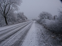 PICT2042  Het was echt winter weer, en natuurlijk omdat we een stuk oostelijker waren dan Nederland was dit goed te merken.