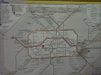 PICT2048  U-bahn plattegrond, we besloten om die niet te nemen maar gewoon rond te wandelen, genoeg te zien.