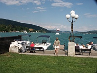 PICT2887  Boulevart in velden, altijd leuk om daar een middag te vertoeven. Parkeren is gratis, coordinaten N46.60863,E14.04837