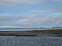 IMG 3830  Strand waddensee uitzicht vanuit Nessmersiel richting Langeoog