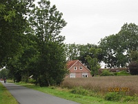 IMG 3842  De weg voor ons huis naar Blomberg