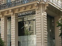PICT3554  Ander Swarovski gebouw (er waren er 2, we hebben ze beiden, gezien, hoofdwinkel had 3 etages)